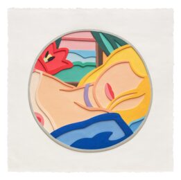 Blonde Vivienne by Tom Wesselmann at Mixografia