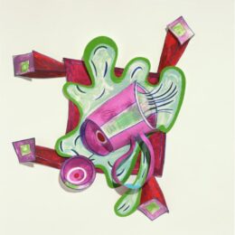 Body and Soul by Elizabeth Murray at Gemini G.E.L. at Joni Moisant Weyl