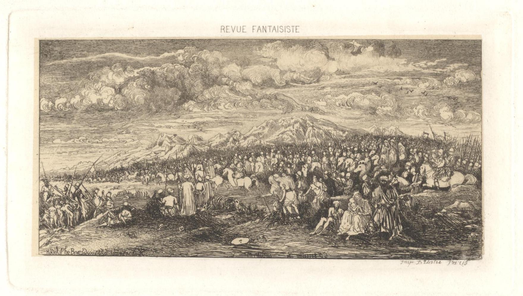 L’Armée romaine by Rodolphe Bresdin