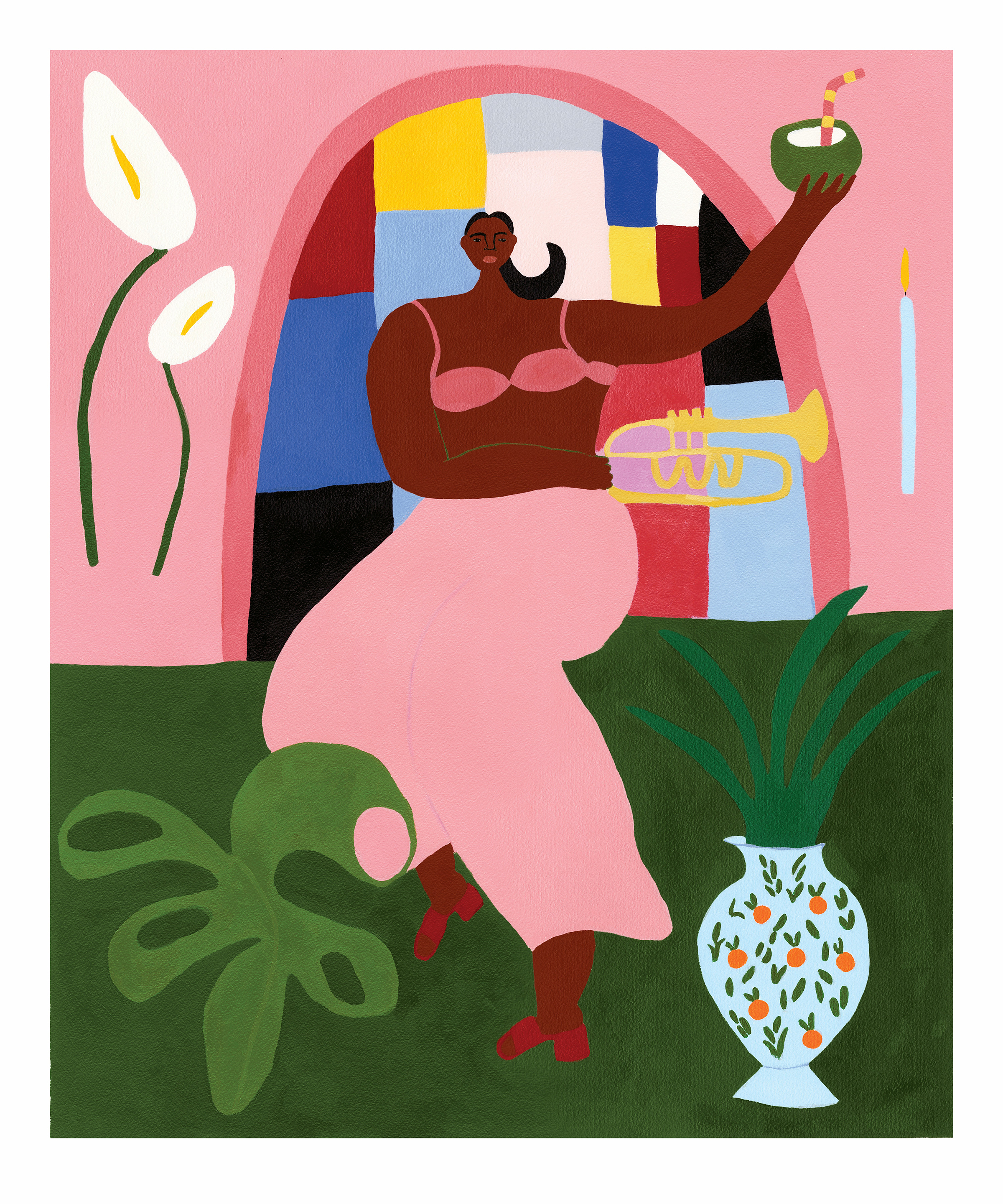 Calla Lily Dancer by Lilian Martinez