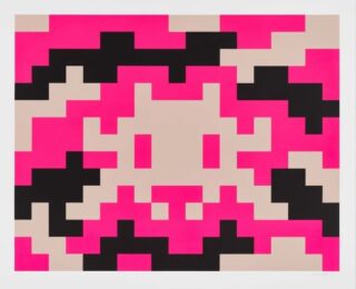 Camo XXL-3c-M1 by Invader at Dovehouse Contemporary