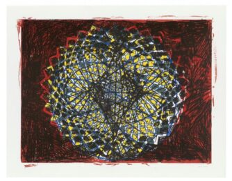 Clocks and Clouds/1 by Terry Winters at Gemini G.E.L. at Joni Moisant Weyl