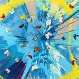 Damien Hirst Luna Chrysalis from The Dreams H19-3 by Damien Hirst at Clifton Gallery