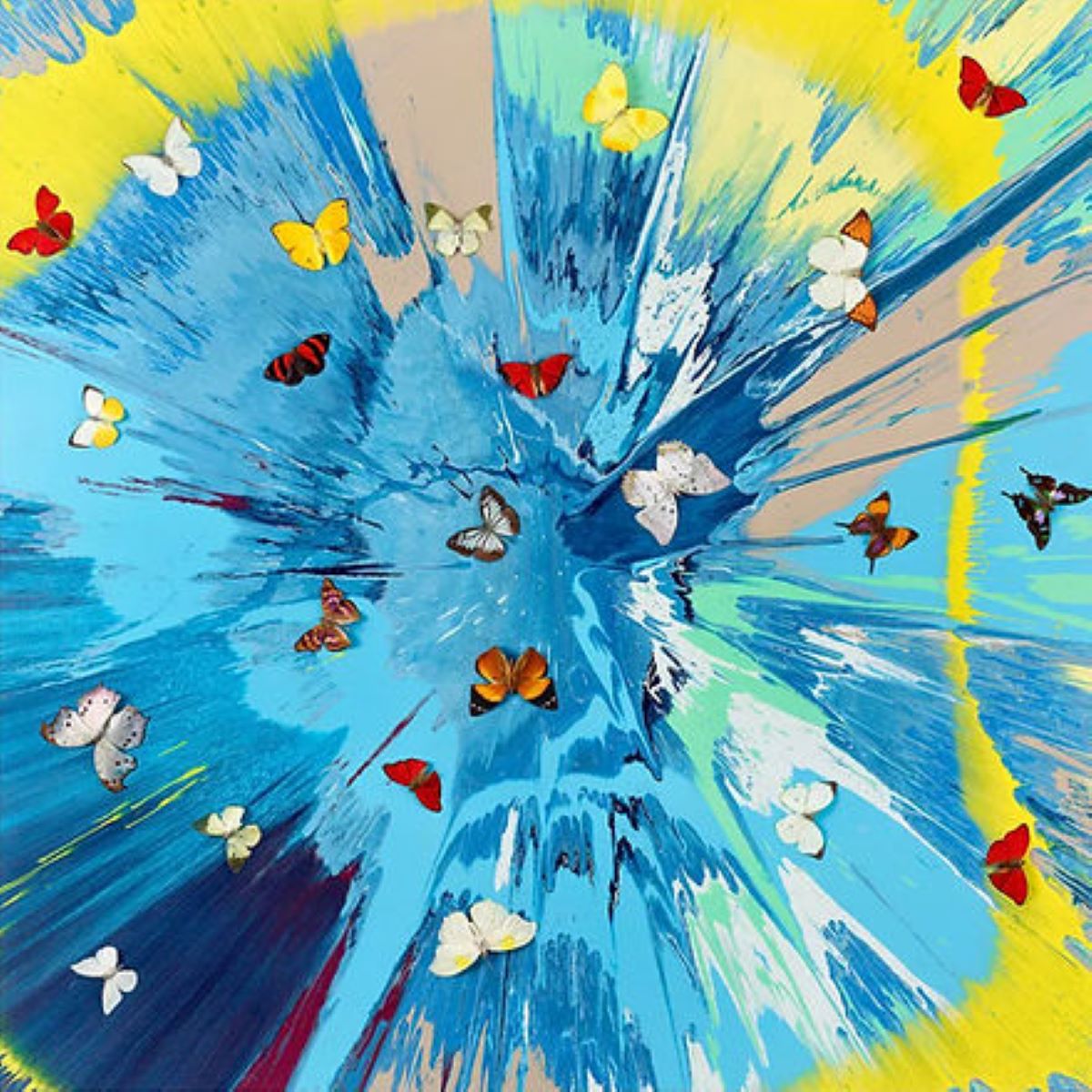 Damien Hirst Luna Chrysalis from The Dreams H19-3 by Damien Hirst