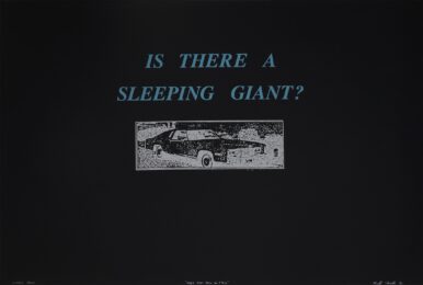 Dead Men Tell No Tales (Is This A Sleeping Giant?) by Thaddeus Strode at Cirrus Gallery + Cirrus Editions Ltd.