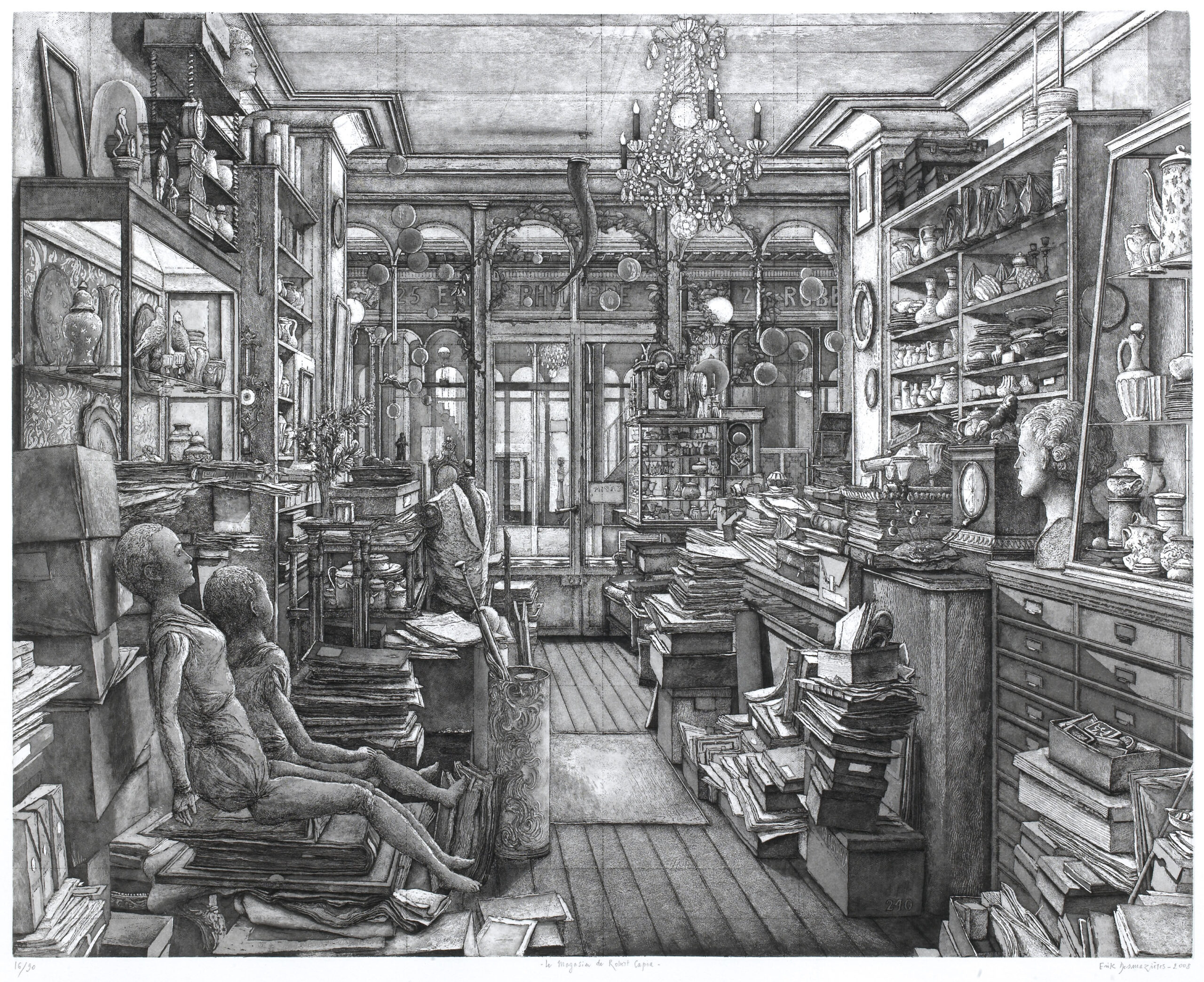 Le Magasin de Robert Capia by Érik Desmazières