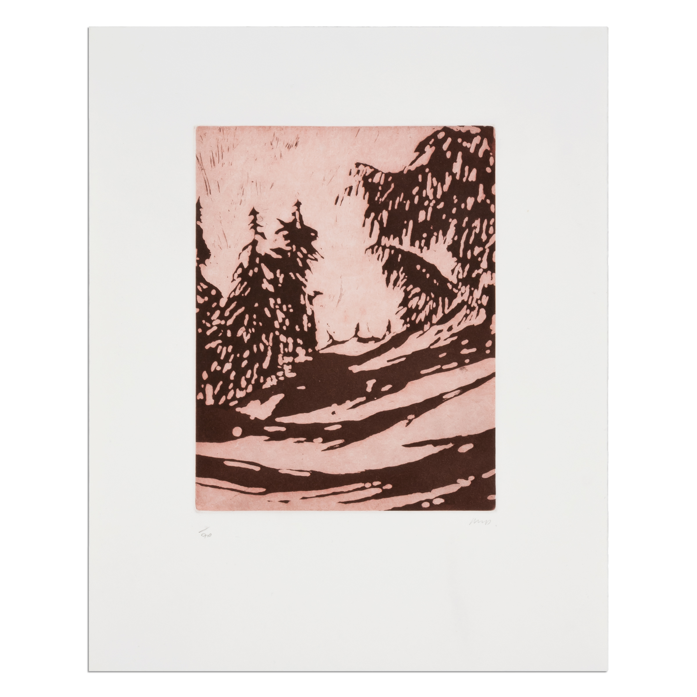Untitled (Winter Scene) by Peter Doig