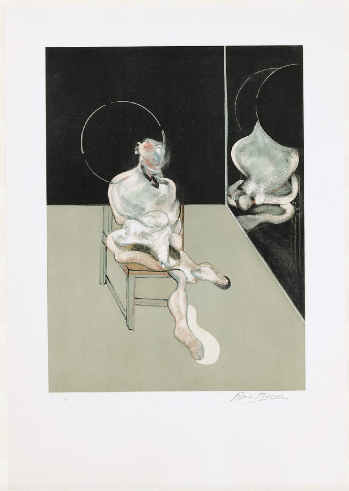 Seated Figure by Francis Bacon