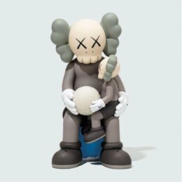 Holiday, Thailand. brown by KAWS at Dovehouse Contemporary