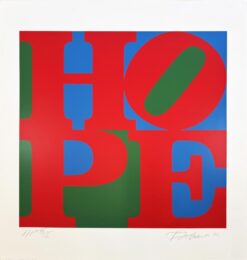 Hope by Robert Indiana at Hamilton-Selway Fine Art