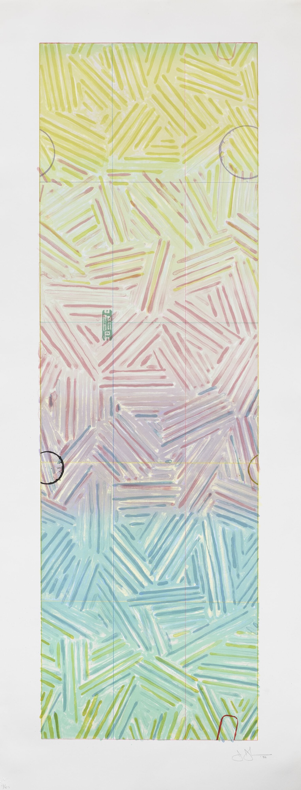 Usuyuki by Jasper Johns