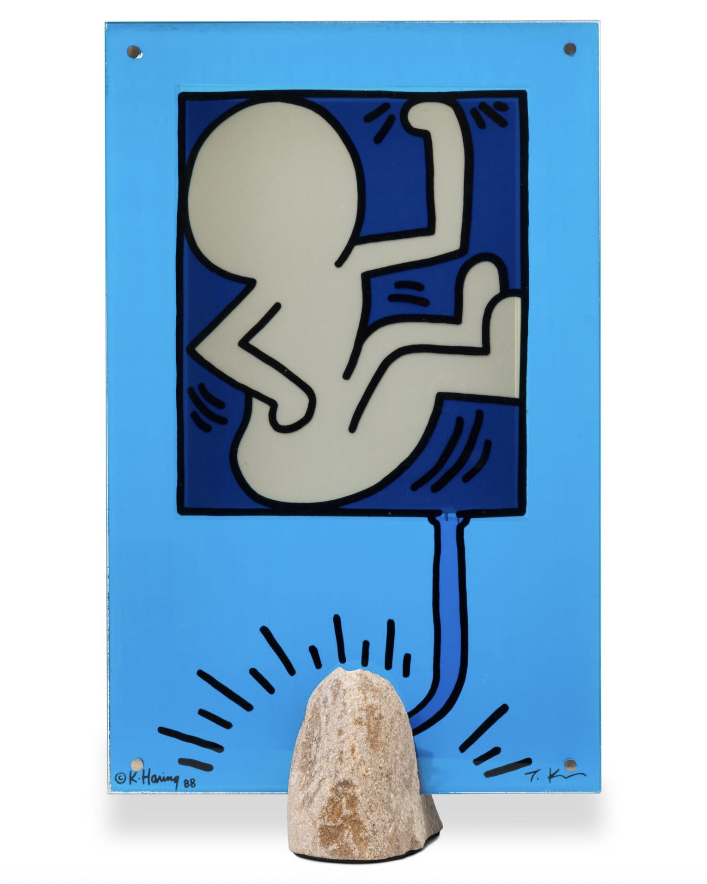 On Taro (Table Lamp) by Keith Haring