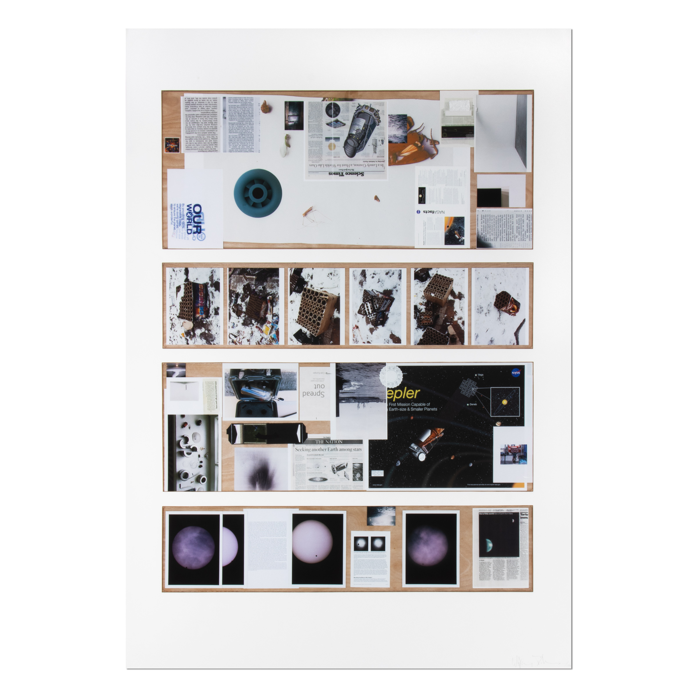 Kepler Venice Tables by Wolfgang Tillmans