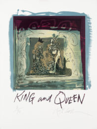 King & Queen by Ralph Steadman at peacock: a workshop for art