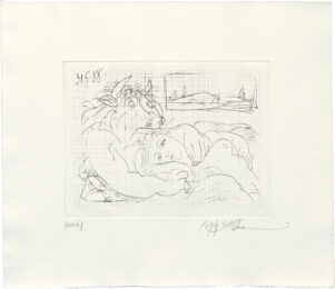 Minotaur by Ralph Steadman at peacock: a workshop for art