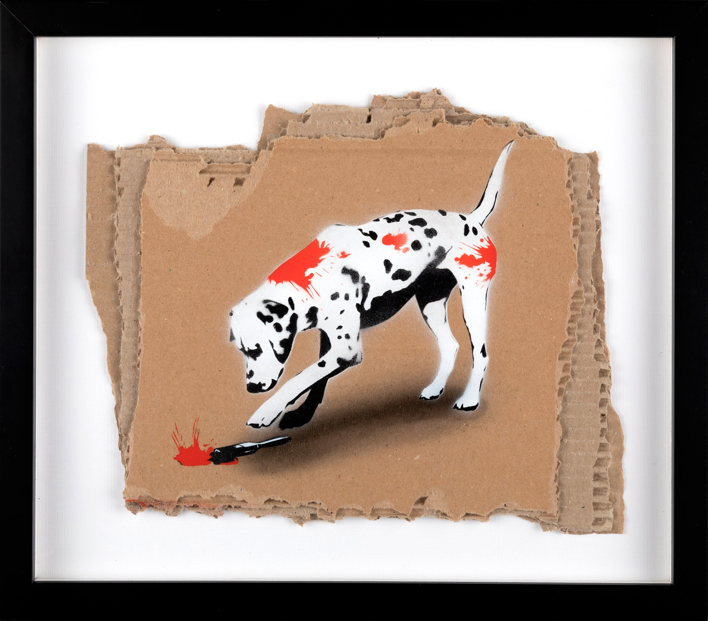 Most Is What You Make Of It (original on cardboard) by Kunstrasen