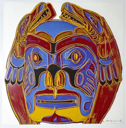 Northwest Coast Mask 380 by Andy Warhol at Revolver Gallery
