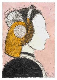 Perfil iii by Manolo Valdes at Mixografia