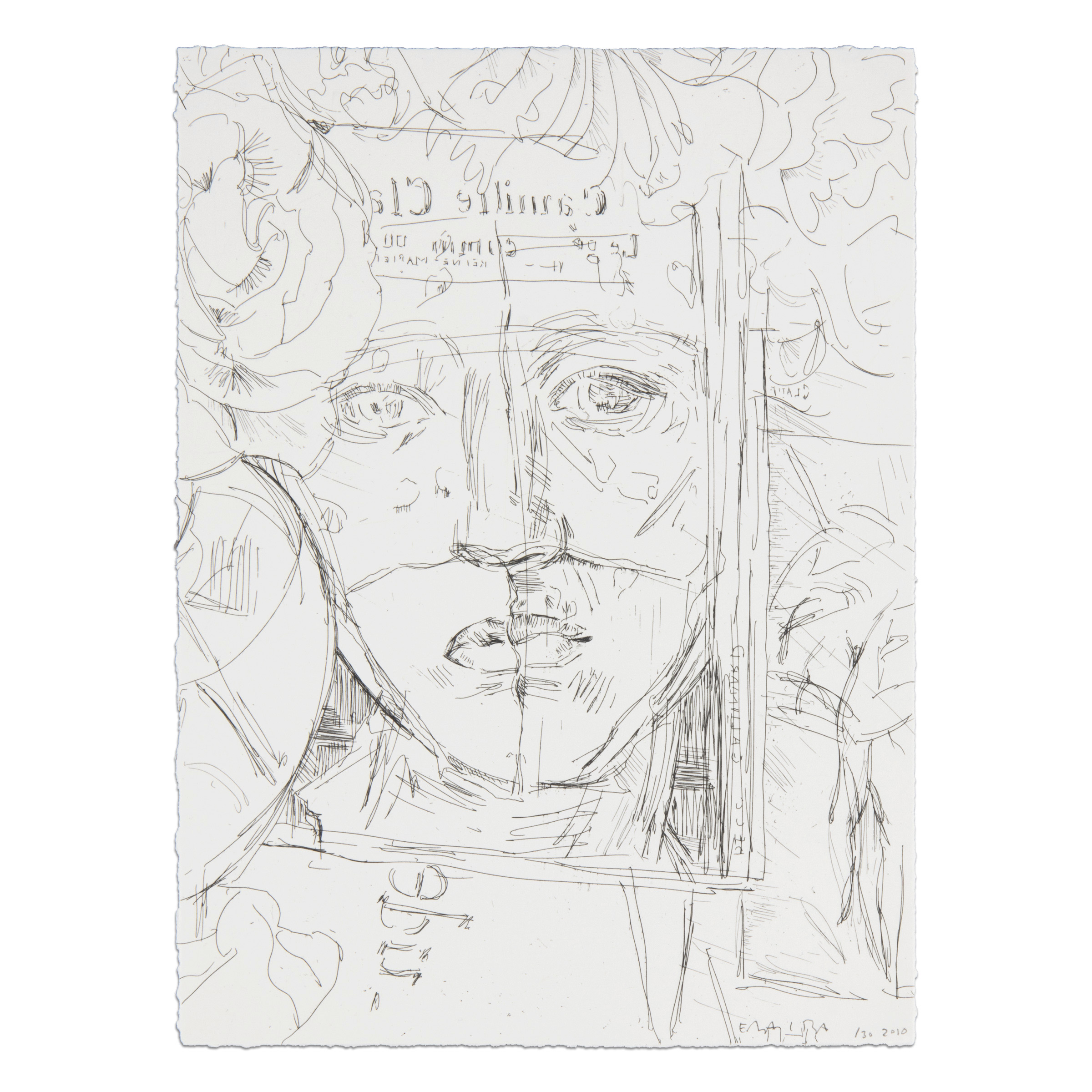Camille Claudel Flowers and Books by Elizabeth Peyton