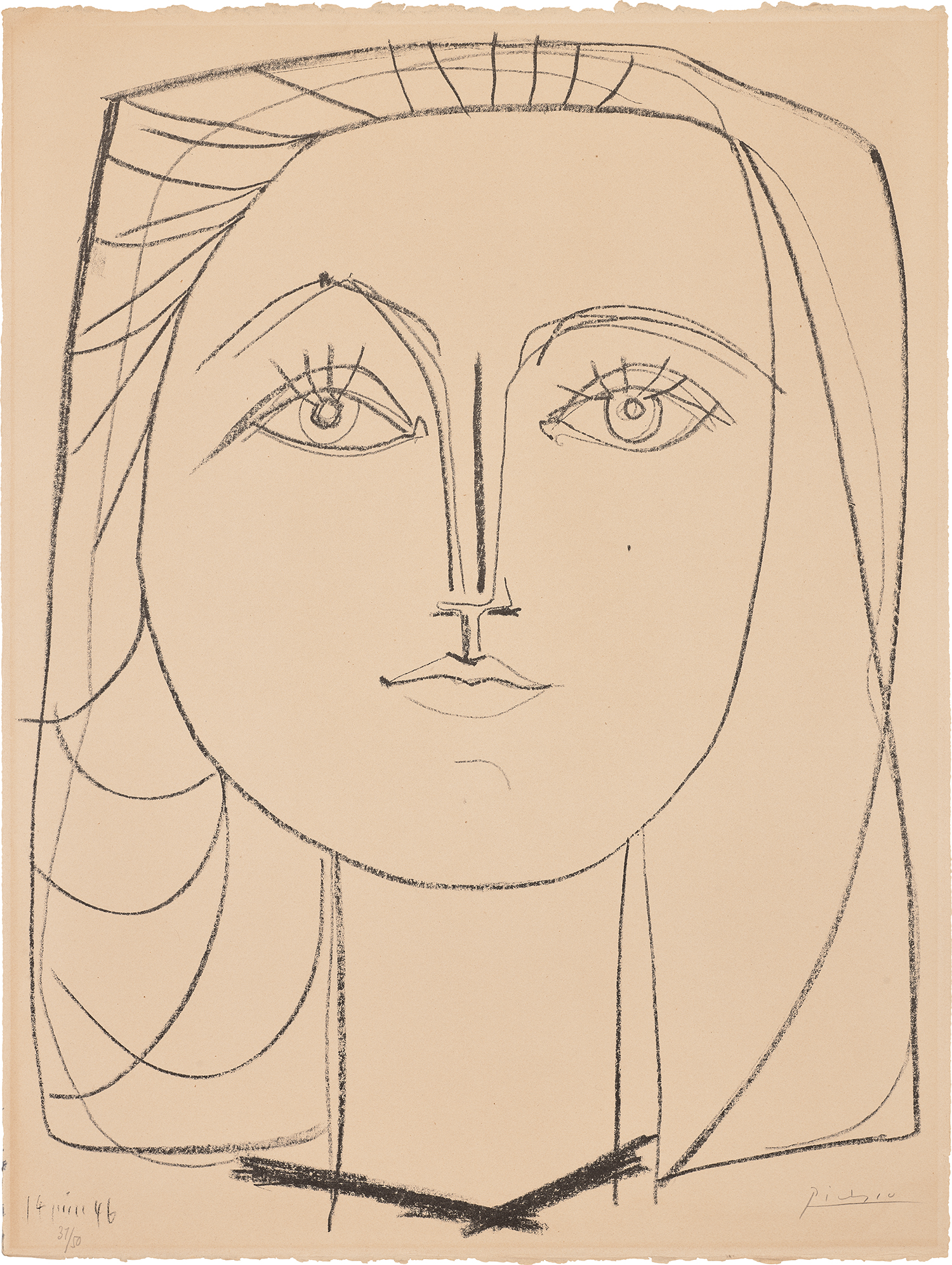 Françoise by Pablo Picasso