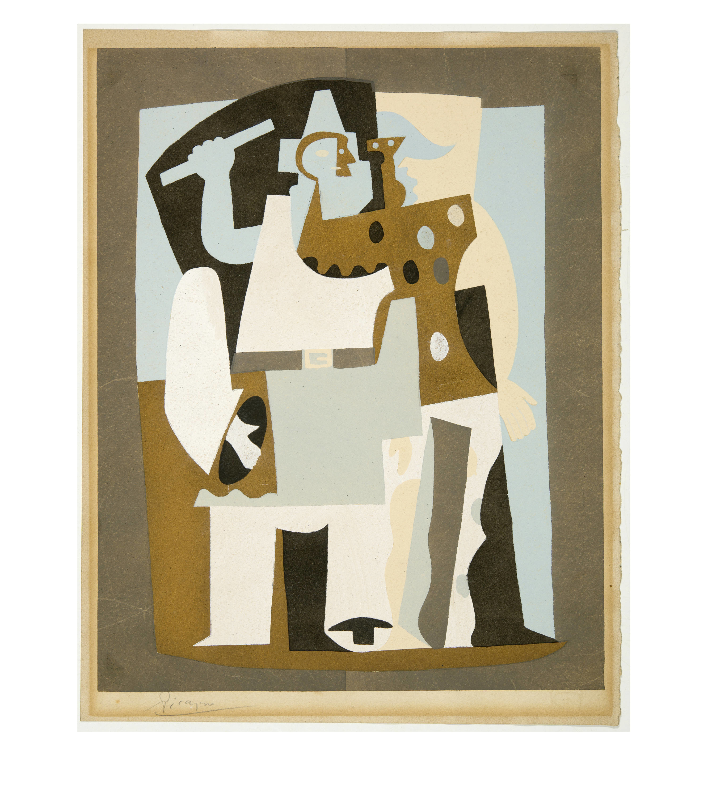 Pierrot et Arlequin by Pablo Picasso