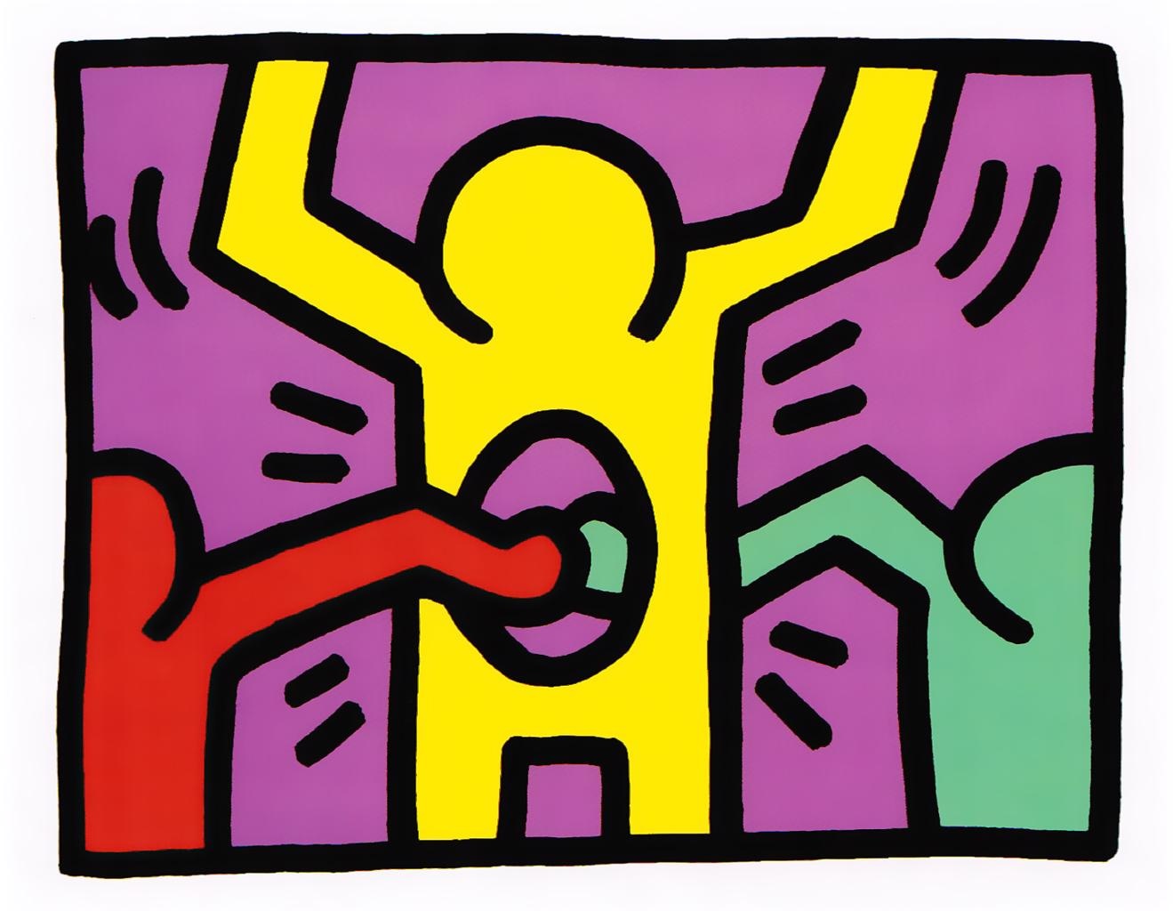 Pop Shop I (C) by Keith Haring