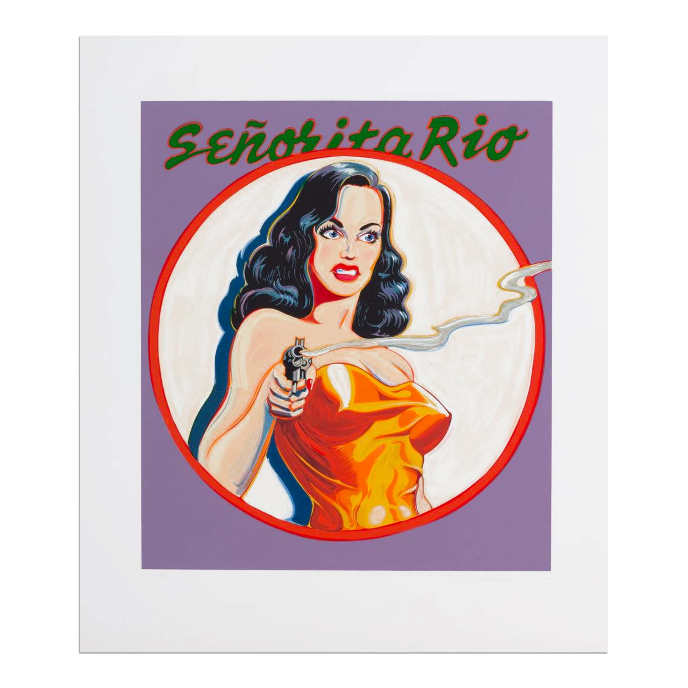 Señorita Rio by Mel Ramos