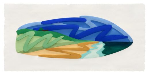 Seascape by Tom Wesselmann at Mixografia