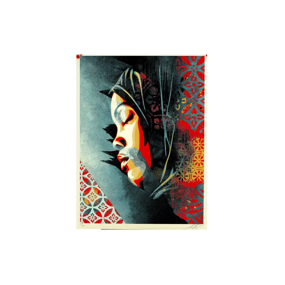 Shepard Fairey, Meditation Woman (2025) by Shepard Fairey