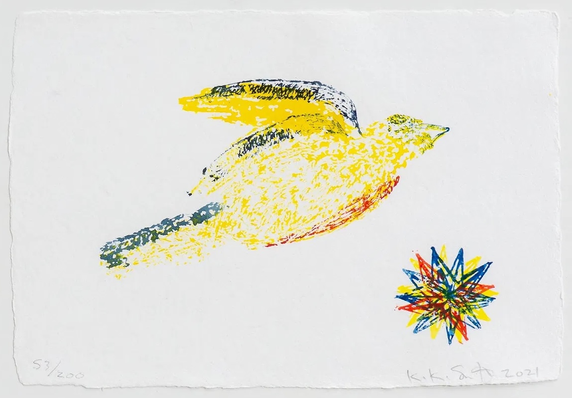 Red Breast by Kiki Smith