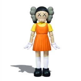 Squid Games: Young-hee (coloured) by KAWS at Dovehouse Contemporary