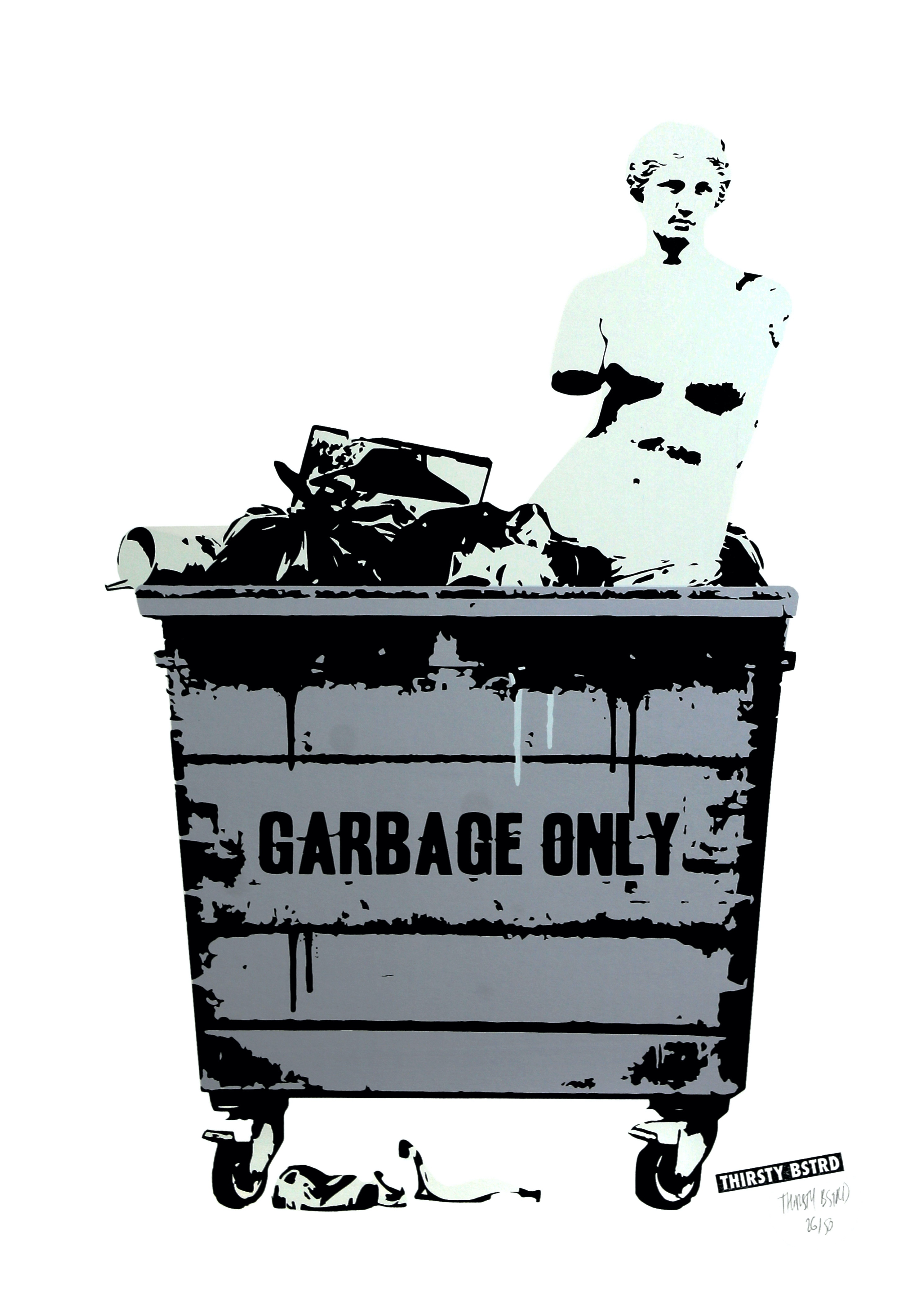 Venus In A Trash Can by THIRSTY BSTRD