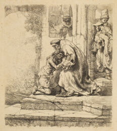 The Return of the Prodigal Son by Harmensz van Rijn Rembrandt at Sarah Sauvin