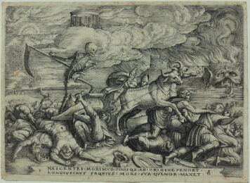The Triumph of Death by Georg Pencz at Jan Johnson Old Master Modern Prints