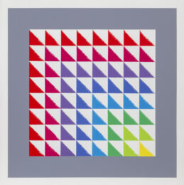 Triangulated Squares by Herbert Bayer at RoGallery