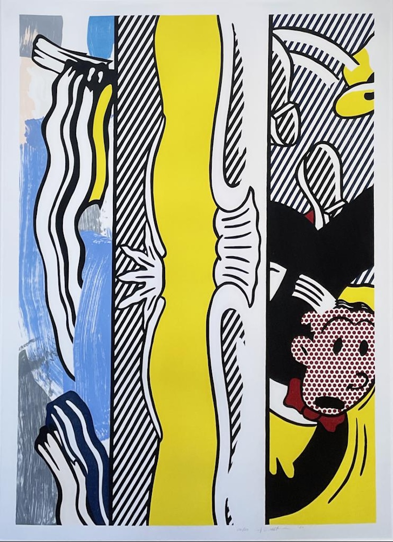 Two Paintings: Dagwood from the Paintings series by Roy Lichtenstein