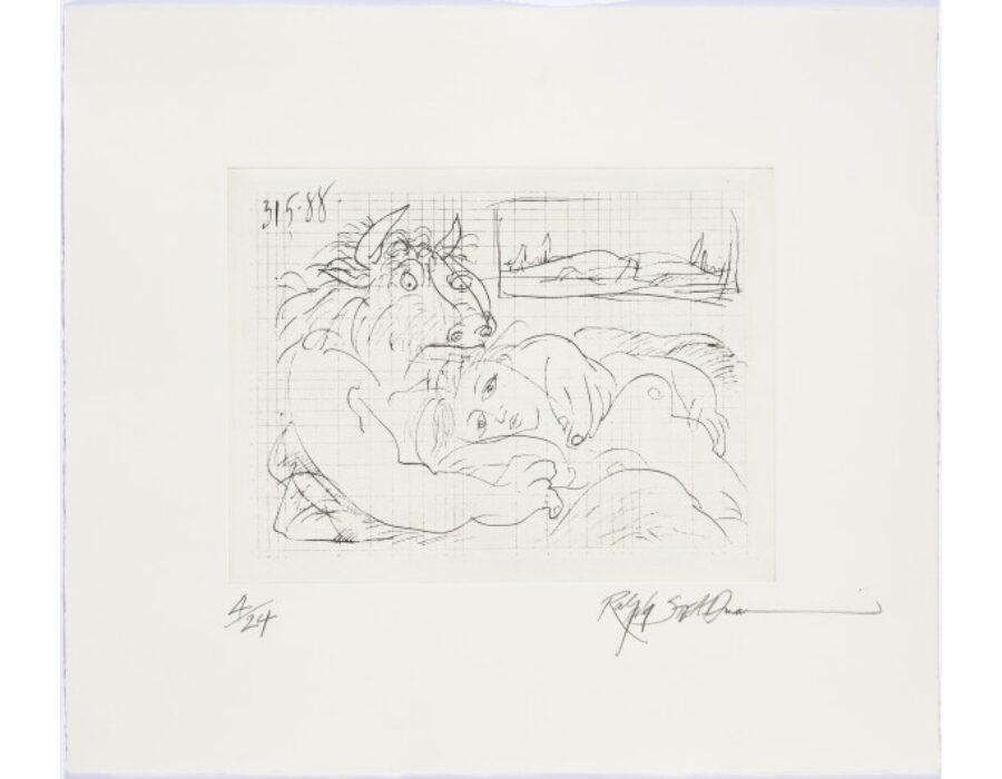 Minotaur by Ralph Steadman