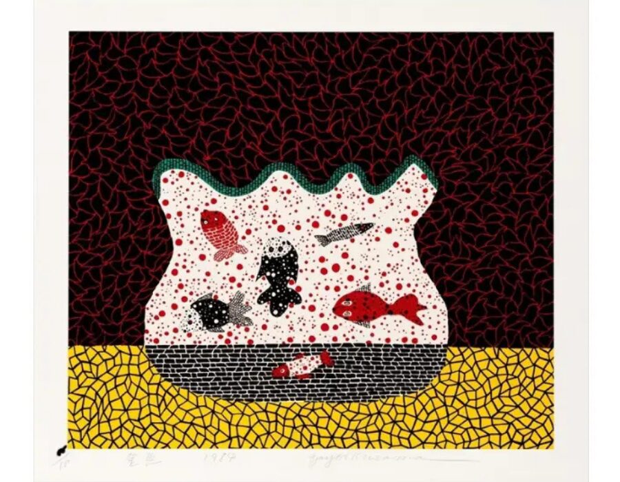 Goldfish Bowl by Yayoi Kusama