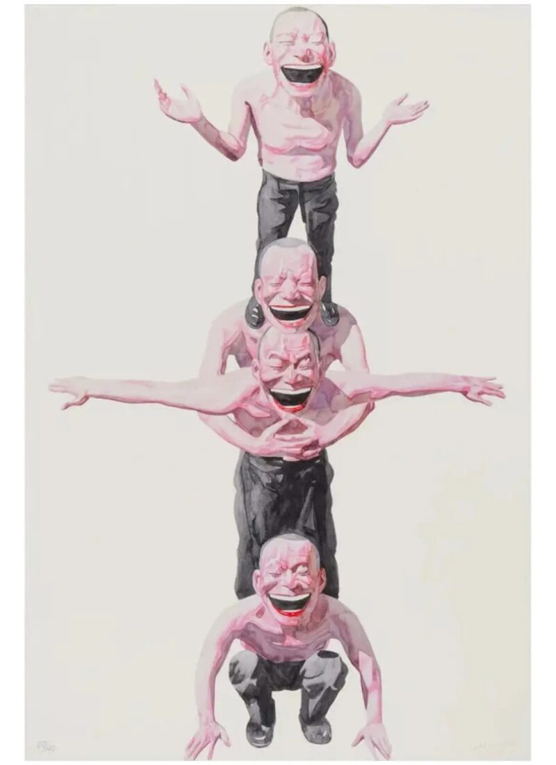 Smile-ism No. 2 by Yue Minjun