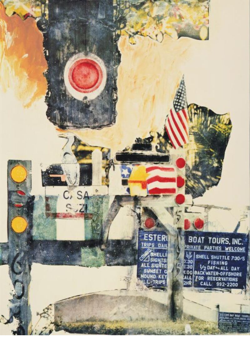Captiva Coda by Robert Rauschenberg