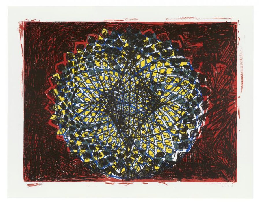 Clocks and Clouds/1 by Terry Winters
