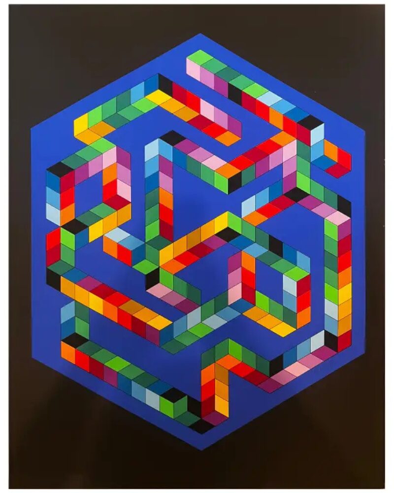 Babel by Victor Vasarely