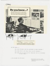 Untitled from The New York Collection for Stockholm by Nam June Paik at Clifton Gallery