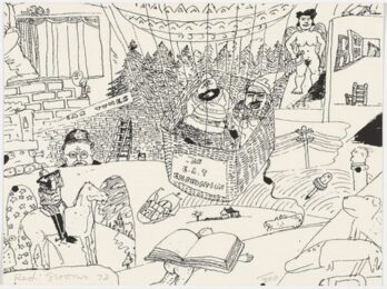 Untitled from The New York Collection for Stockholm by Red Grooms at Clifton Gallery