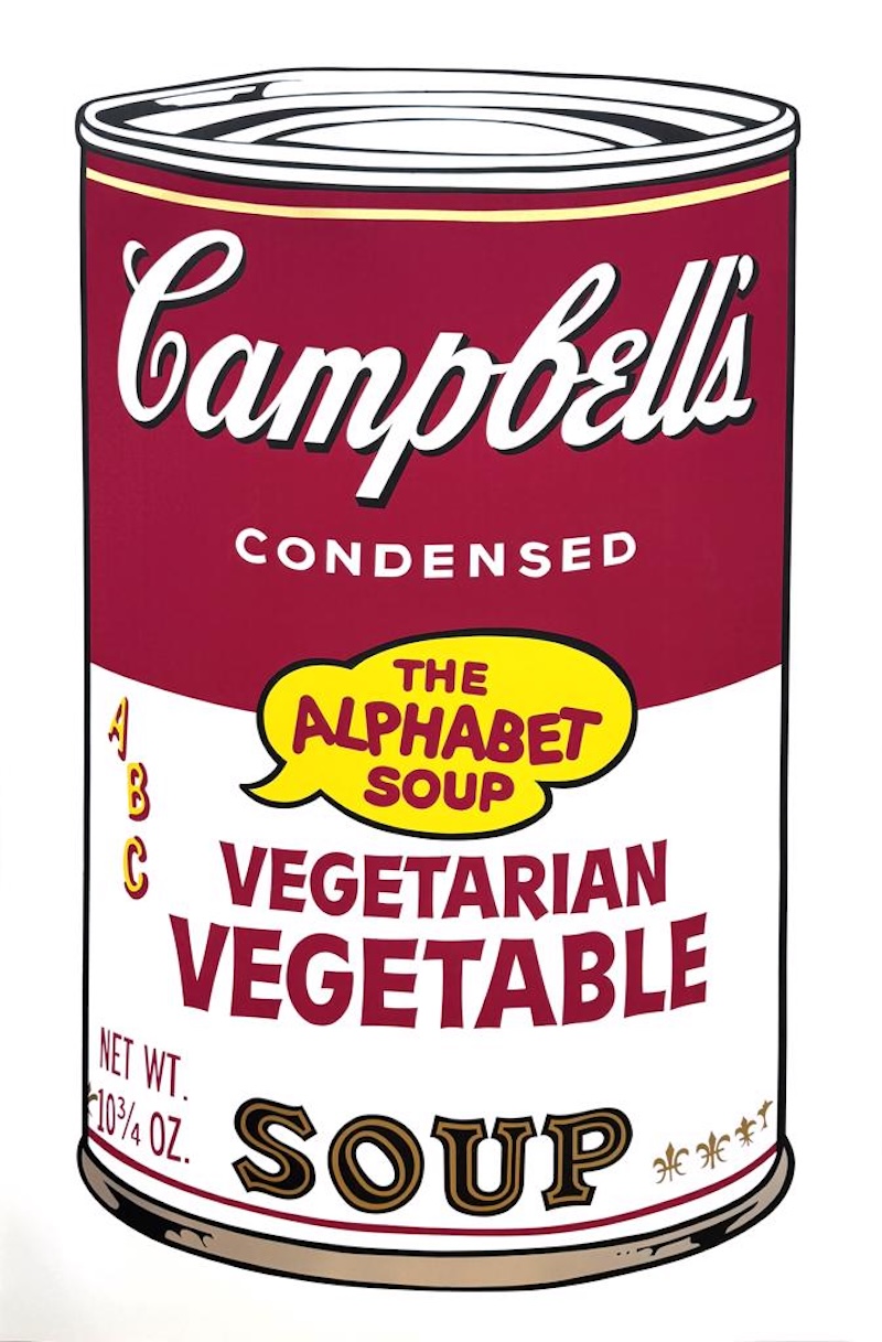 Vegetarian Vegetable, II.56 from Campbell’s Soup II by Andy Warhol