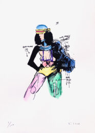 Walking with Ghost by Anthony Lister at Robert Fontaine Gallery