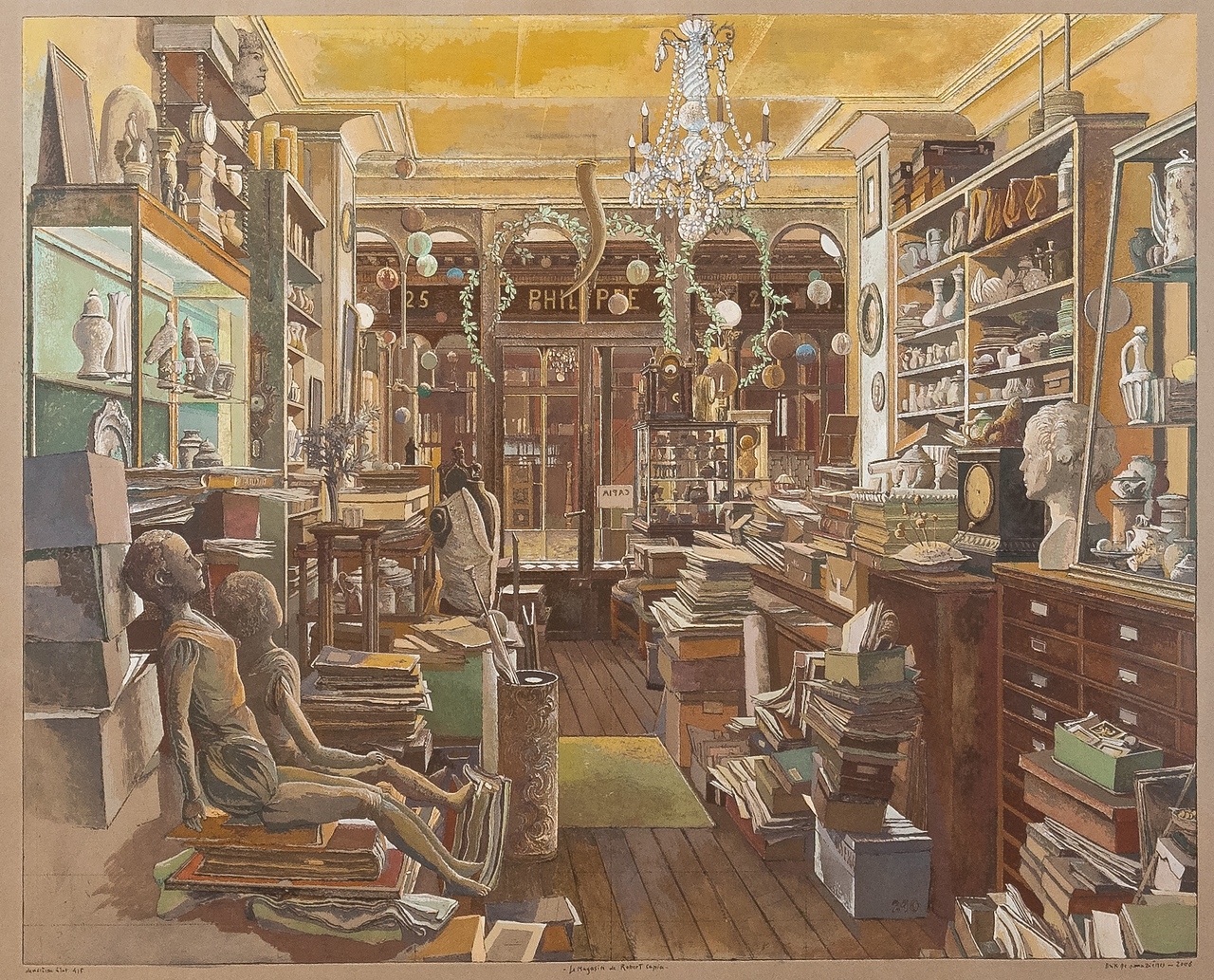 Le Magasin de Robert Capia by Érik Desmazières