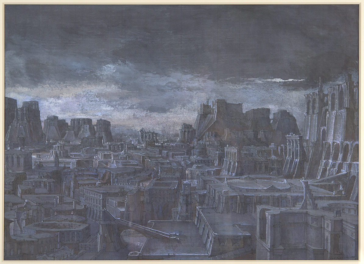 Ville Bleu by Érik Desmazières