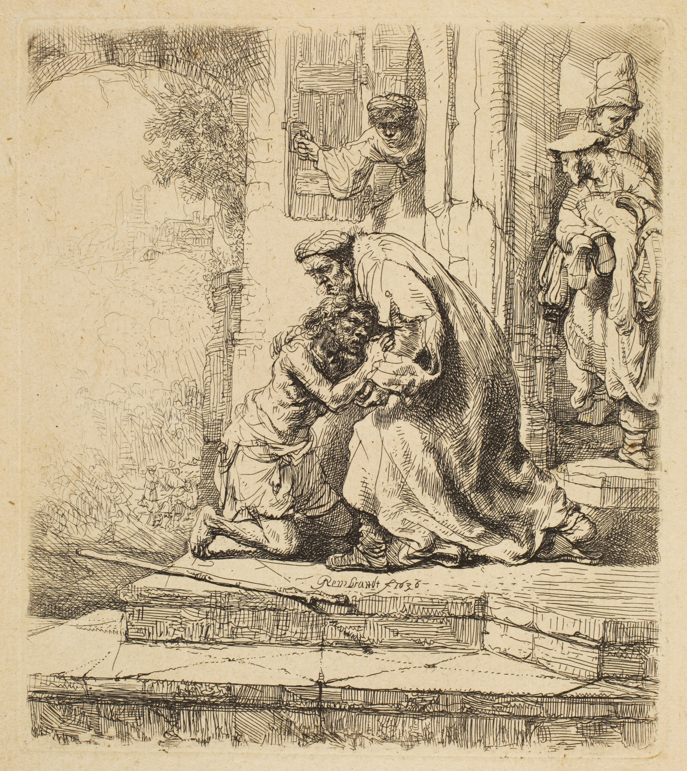 The Return of the Prodigal Son by Harmensz van Rijn Rembrandt