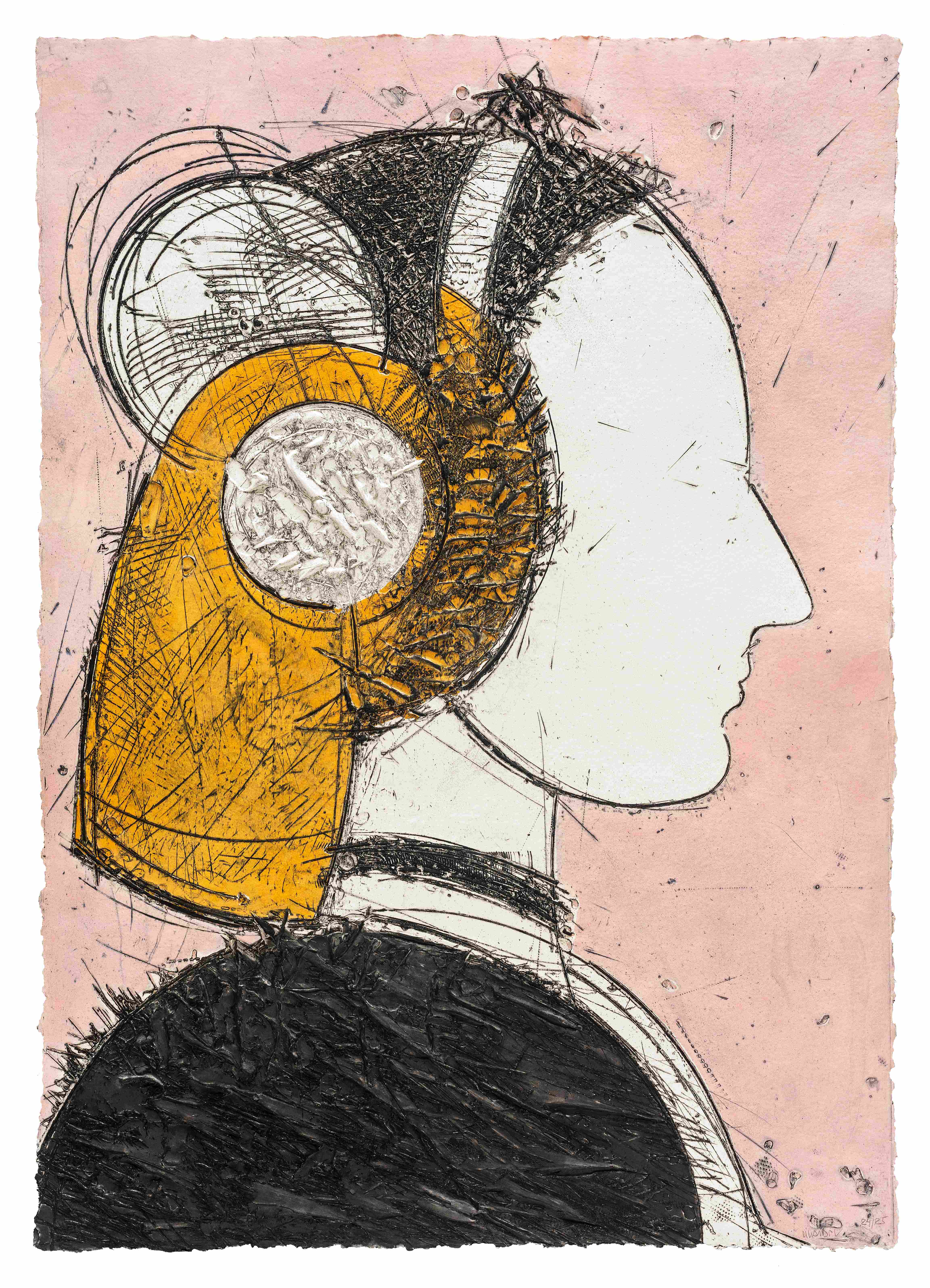 Perfil iii by Manolo Valdes